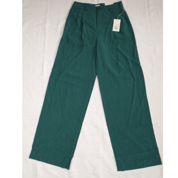 A New Day Women's Wide Leg Relaxed High Rise Baggy Wide Leg Trousers size 2 - Picture 2 of 9